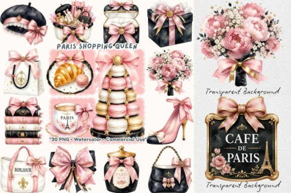 Download Luxury Coquette Paris Shopping French - Premium Bundle